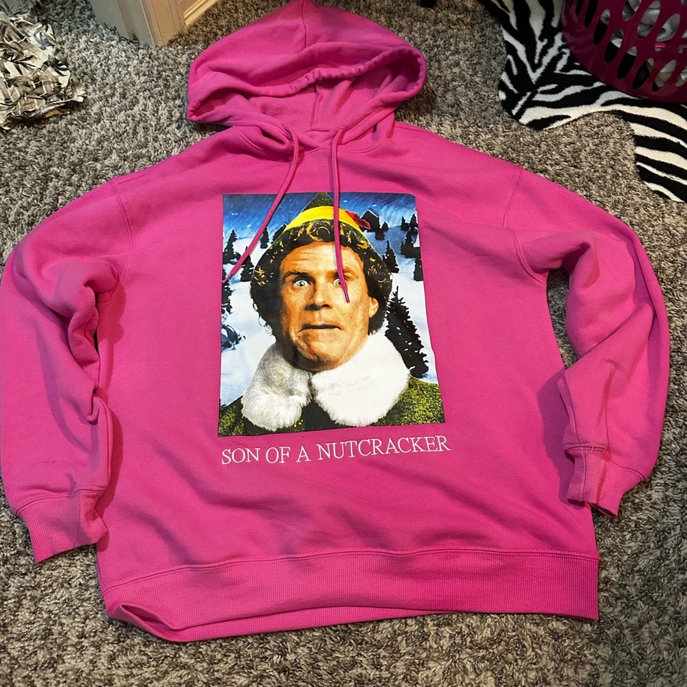 Pink “ELF” (the movie) Hoodie